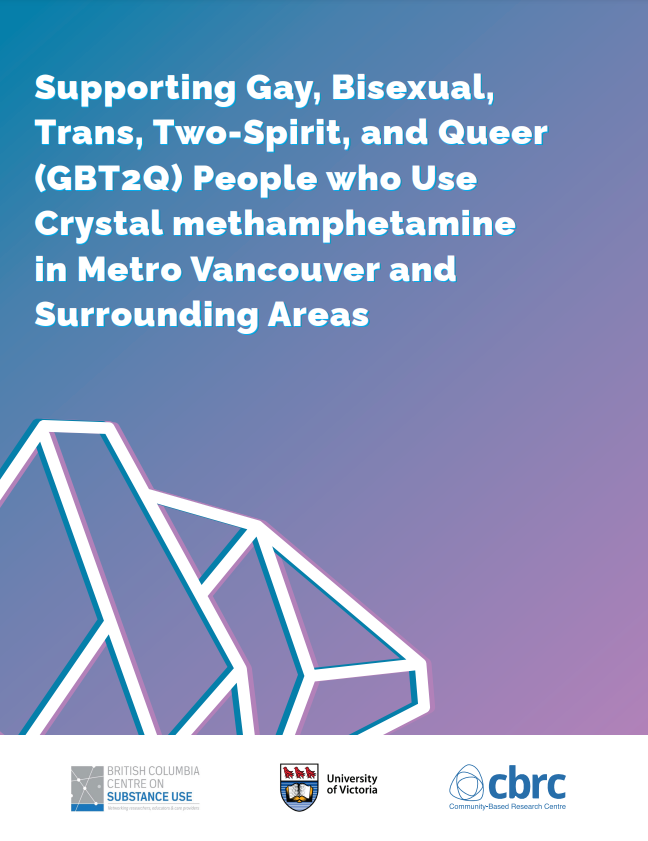 'Supporting GBT2Q People' report cover - purple gradient with white design