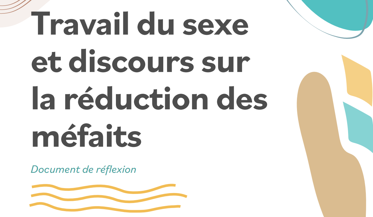 "Travail du sexe et discours sur la réduction des méfaits"