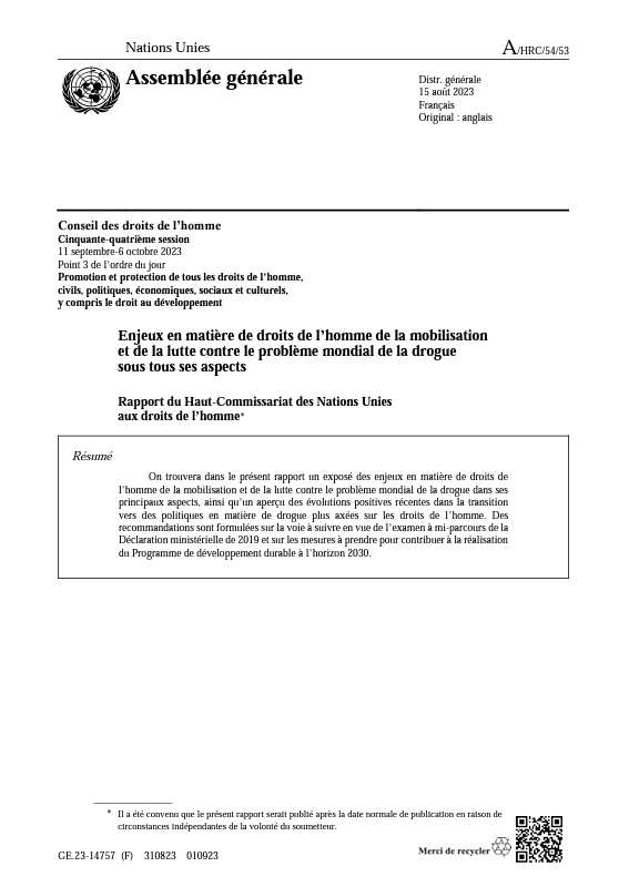Page titre.